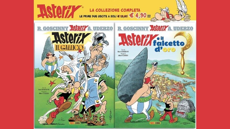 Asterix la collezione completa in edicola